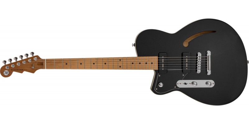 Reverend-Stu-D-Baker-Signature-Left-Handed-Midnight-Black-Roasted-Maple-front
