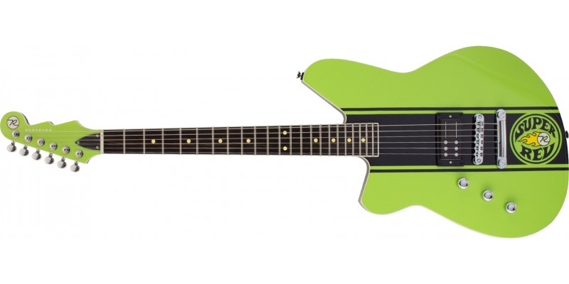 Reverend Super Rev Left Handed '69 Lime Front