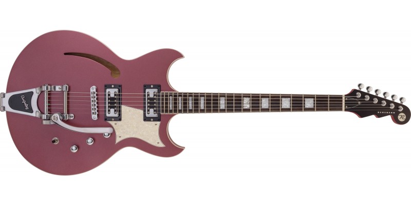 Reverend-Tricky-Gomez-LE-2018-Satin-Mulberry-Mist-Metallic-Red-Front