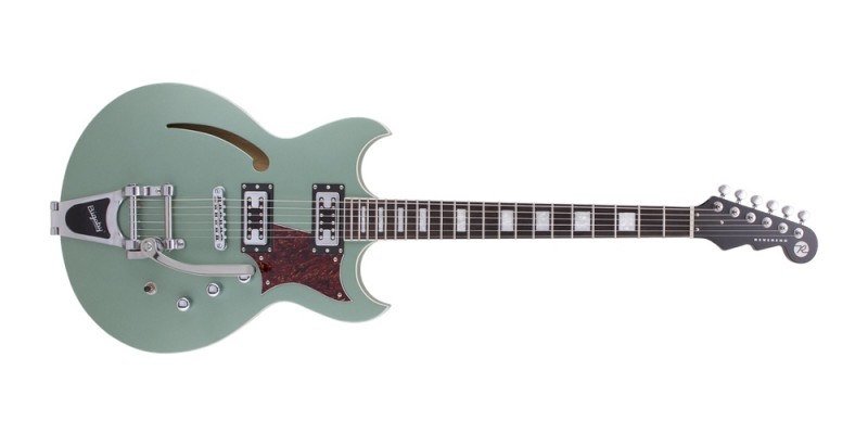 Reverend Tricky Gomez RT Satin Metallic Alpine Front