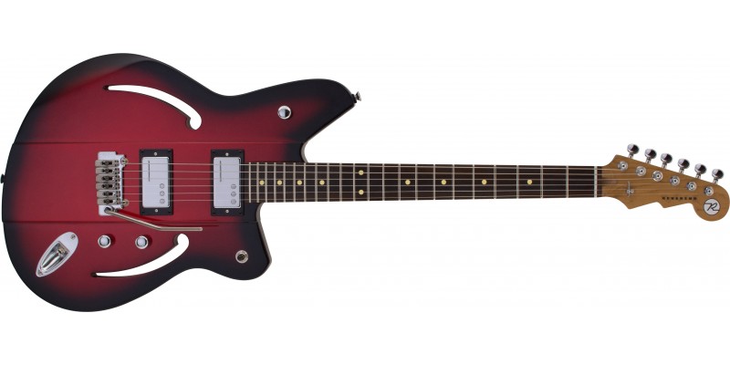 Reverend Airsonic HC Metallic Red Burst Front