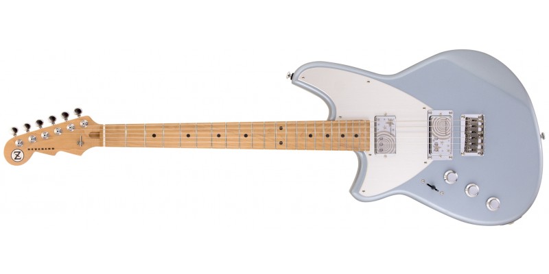Reverend Billy Corgan Z-One Left Handed Metallic Silver Freeze