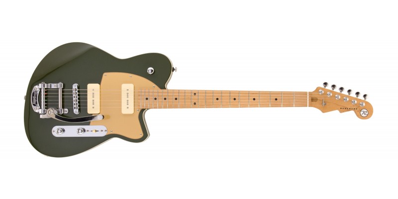 Reverend Charger 290 Bigsby Army Green