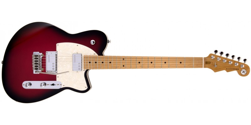 Reverend Cross Cut W Metallic Red Burst front