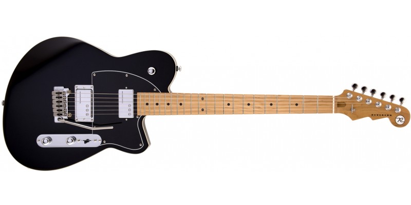 Reverend Cross Cut W Midnight Black front