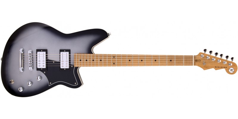 Reverend Descent RA Baritone Silver Burst Front