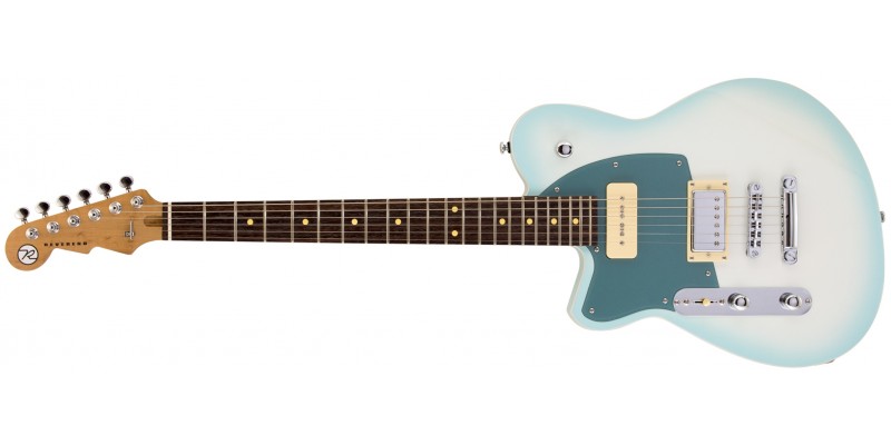 Reverend Double Agent OG Left Handed Chronic Blue Burst