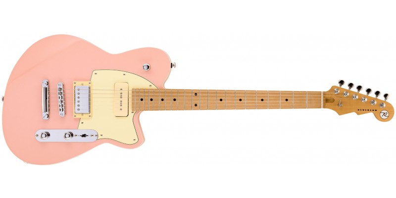Reverend Double Agent OG LE Orchid Pink, Roasted Maple Front