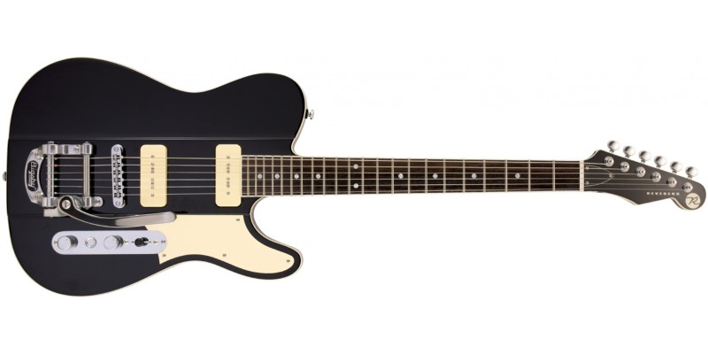 Reverend Greg Koch Gristle 90 Midnight Black Front