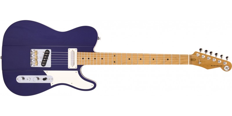Reverend Greg Koch Signature Gristlemaster Axis Purple, Roasted Maple Front