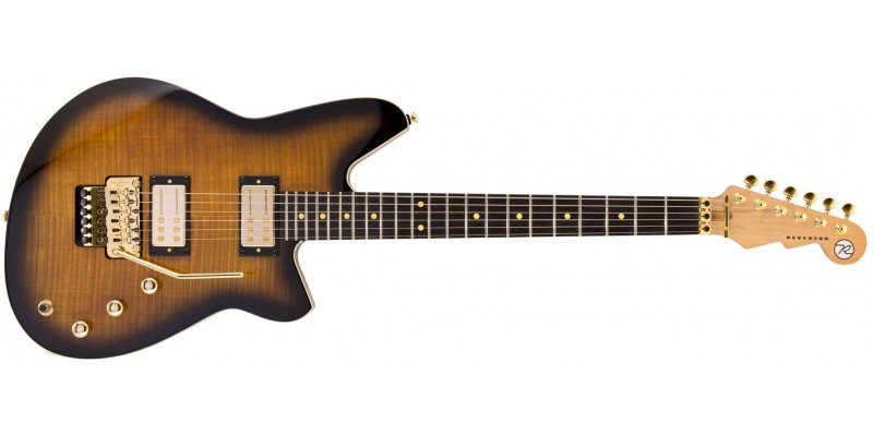 Reverend Kingbolt RA Floyd Transparent Coffee Burst Flame Maple