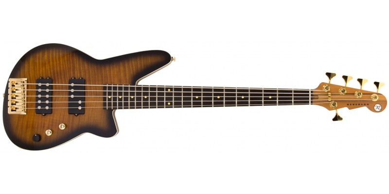 Reverend Mercalli 5 FM Coffee Burst Flame Maple