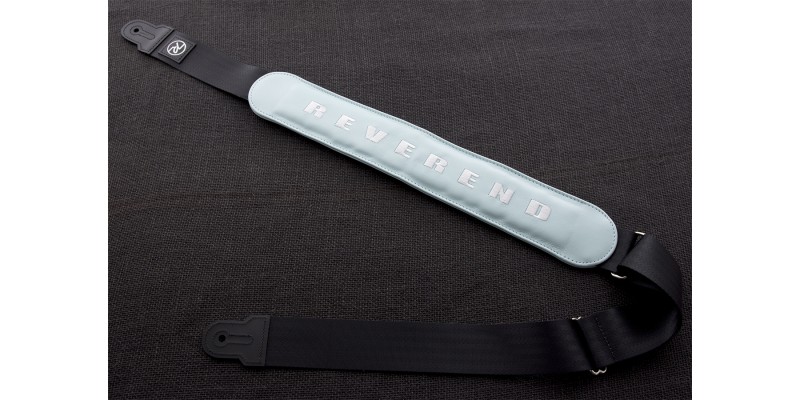 Reverend Padded Guitar Strap Chronic Blue Main