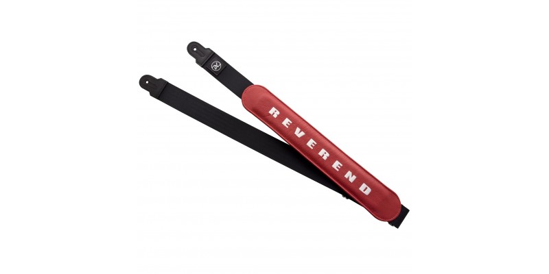 Reverend Padded Guitar Strap Party Red
