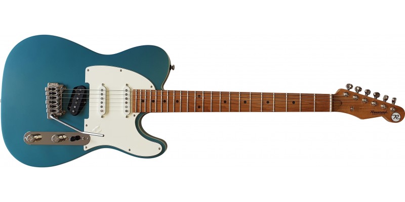 Reverend Pete Anderson Eastsider S Satin Deep Sea Blue Cosmetic Damage Guitar