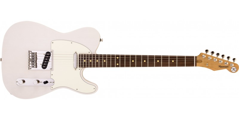 Reverend Pete Anderson Eastsider T Satin Transparent White Front