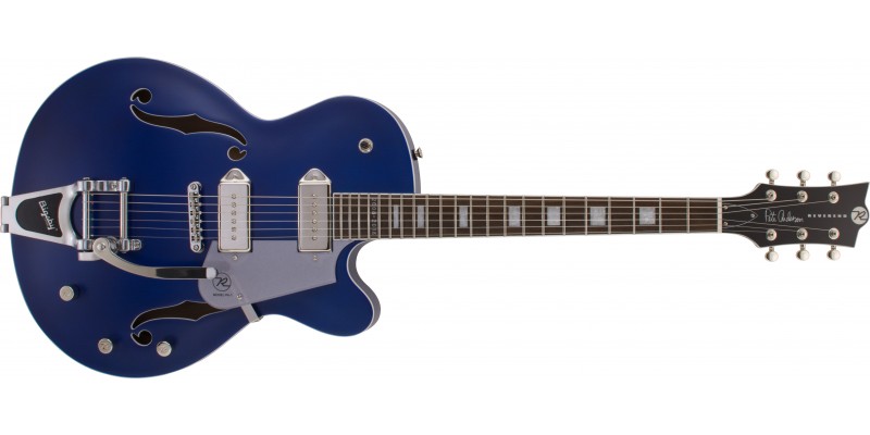 Reverend Pete Anderson PA-1 10th Anniversary Satin Transparent Blue Front