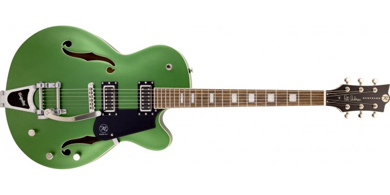Reverend Pete Anderson PA-1 RB Satin Emerald Green Front