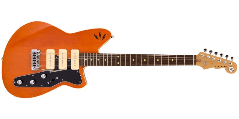 Reverend Ron Asheton Signature Jetstream 390 Rock Orange Front