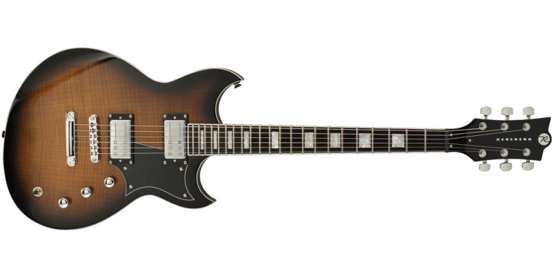 Reverend Sensei RA Gloss Coffee Burst Maple Guitar