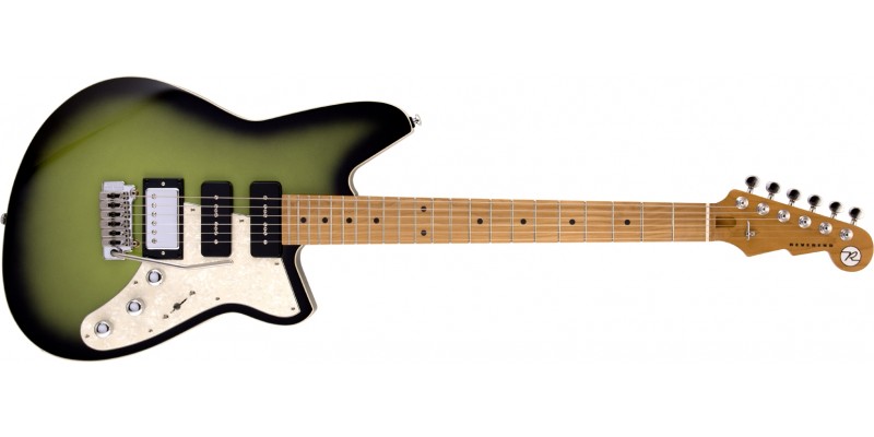 Reverend Six Gun HPP Avocado Burst Front