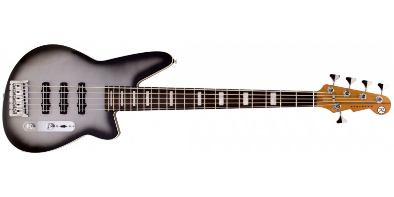 Reverend Triad 5 Bass Silver Burst