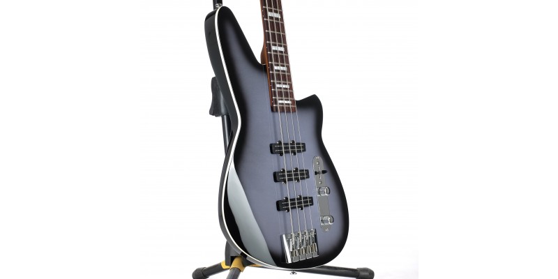 Reverend Triad Bass Periwinkle Burst Ex Demo Guitar