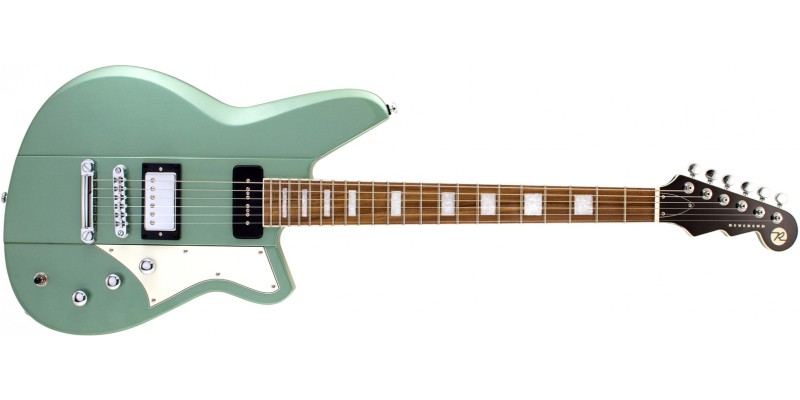 Reverend Warhawk Double Agent Metallic Alpine Front