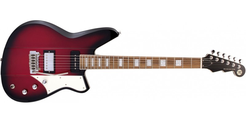 Reverend Warhawk Double Agent W Metallic Red Burst Front