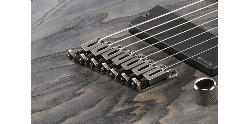 Ibanez RGIF7 Black Stained Fanned Fret 7 String - Guitar.co.uk