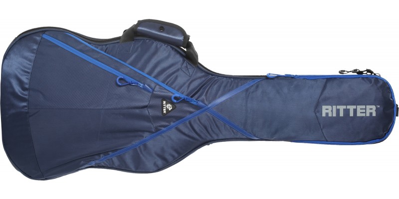 Ritter Performance RGP8 Electric Guitar Gig Bag Navy Royal Blue