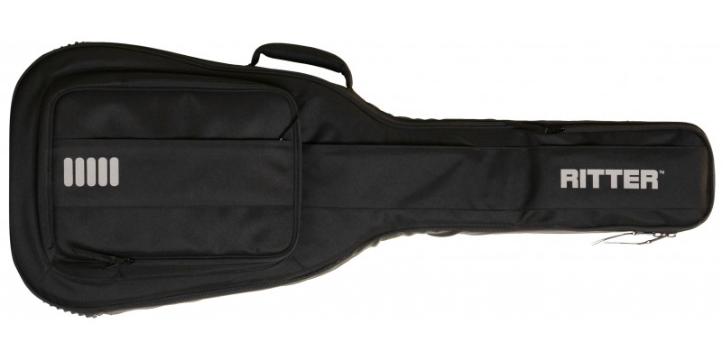 Ritter Arosa Folk Acoustic Guitar Gig Bag Sea Ground Black