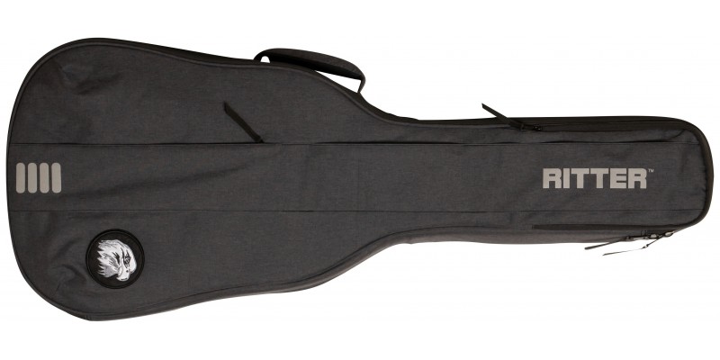Ritter Bern Dreadnought Acoustic Guitar Gig Bag Anthracite