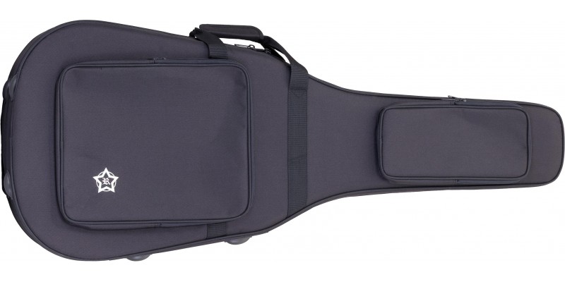 Rosetti Star Acoustic Guitar Case Black