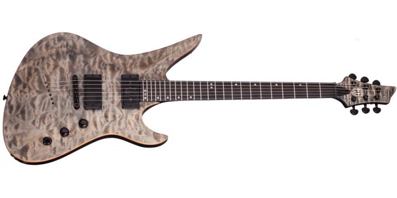 Schecter Avenger 40th Anniversary Snow Leopard Pearl