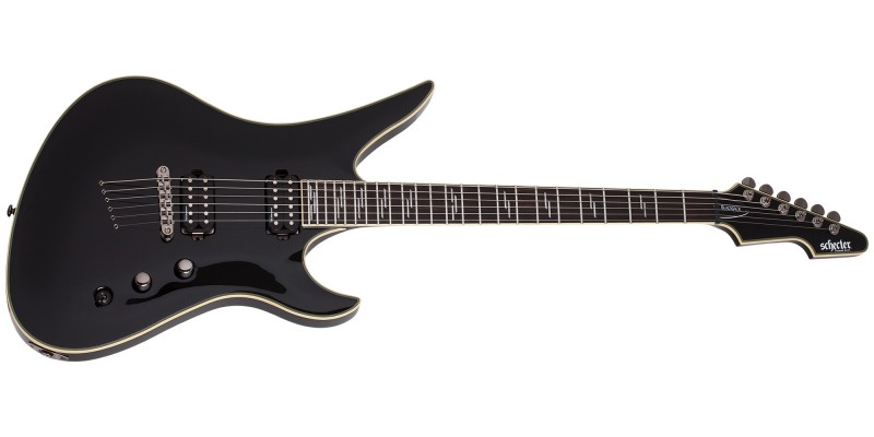 Schecter Avenger Blackjack Gloss Black TILT