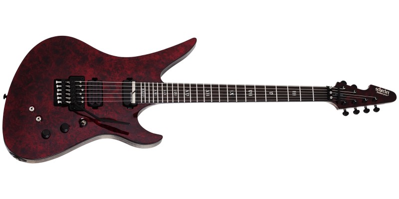 Schecter Avenger FR S Apocalypse Red Reign Front
