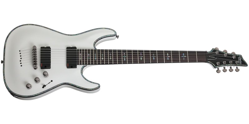 Schecter Hellraiser C-7 Gloss White