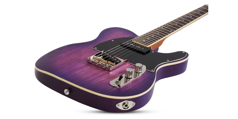 Schecter PT Special Purple Burst Pearl Guitar