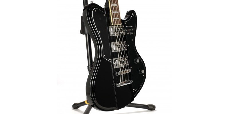 Schecter Ultra VI 6 String Bass Gloss Black Ex Demo Guitar