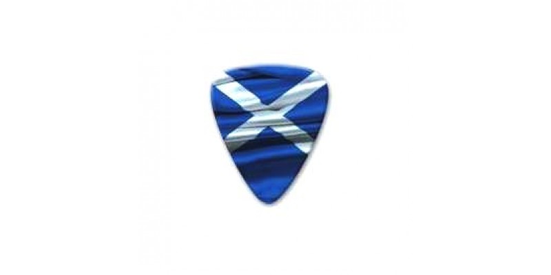 Scottish Saltire Plectrum Guitar Pick