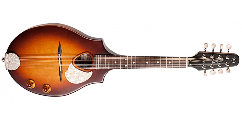 Seagull S8 Mandolin Sunburst EQ Electro
