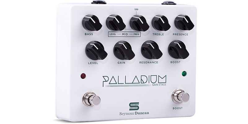 Seymour Duncan Palladium Gain StageWhite Guitar Pedal