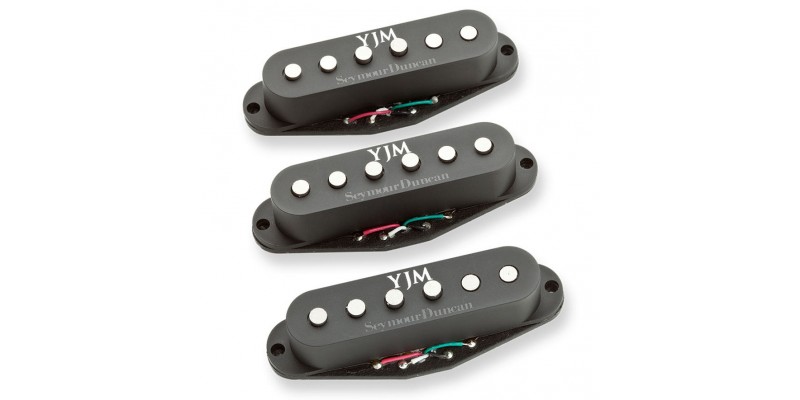 Seymour Duncan Yngwie Malmsteen YJM Fury Strat STK-10S Set Black