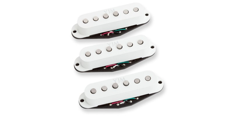 Seymour Duncan Yngwie Malmsteen YJM Fury Strat STK-10S Set White