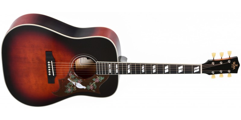 Sigma-DA-SG7+-Dreadnought-Acoustic-Guitar-Front