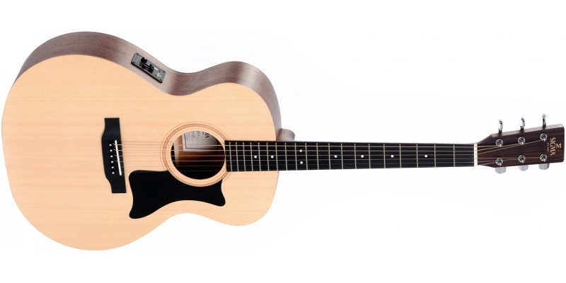 Sigma GME+ Grand OM Electro Acoustic Guitar Front