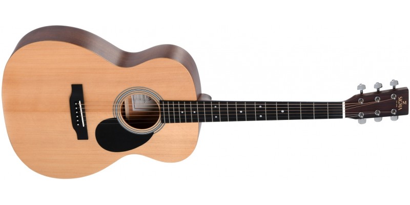 Sigma OMM-ST Solid Top Acoustic Guitar Headstock Front