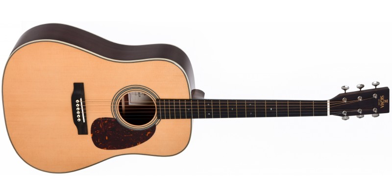 Sigma SDR 28 All Solid Dreadnought Guitar