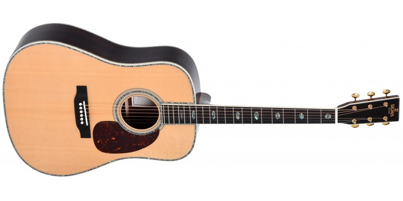 Sigma SDR-45 All-Solid Dreadnought Front